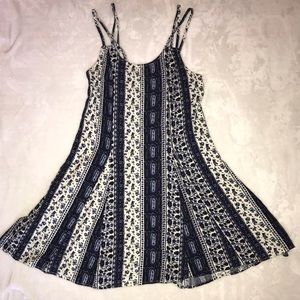 Blue and white hollister dress